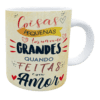 caneca de porcelana branca personalizada, caneca branca 325 ml personalizável, caneca para micro-ondas personalizada