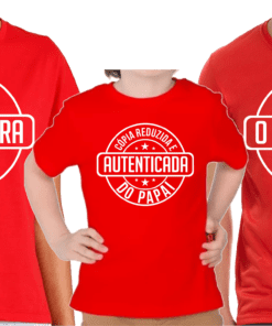 imagem de kit tal pai tal filho, camisetas personalizadas pai e filho, kit camisetas familiares