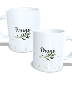 caneca de porcelana branca personalizada, caneca branca 325 ml personalizável, caneca para micro-ondas personalizada