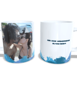 caneca de porcelana branca personalizada, caneca branca 325 ml personalizável, caneca para micro-ondas personalizada