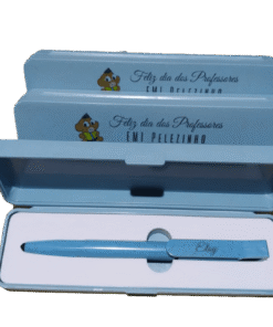 Caneta Touch com Estojo em Fibra de Bambu