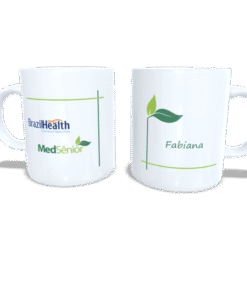 Caneca Personalizada Com Logotipo e Nome