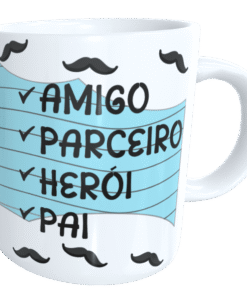 Alternative view of Caneca Personalizada Feliz dia dos Pais CP 15