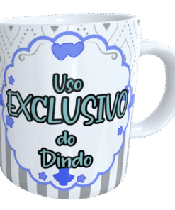 Alternative view of Caneca Personalizada Melhor Dindo CP30
