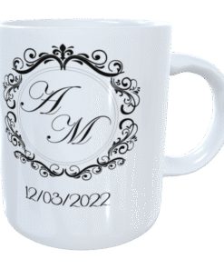 Caneca Personalizada Padrinho e madrinha de casamento cp1