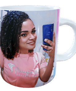 Alternative view of Caneca Personalizada letra