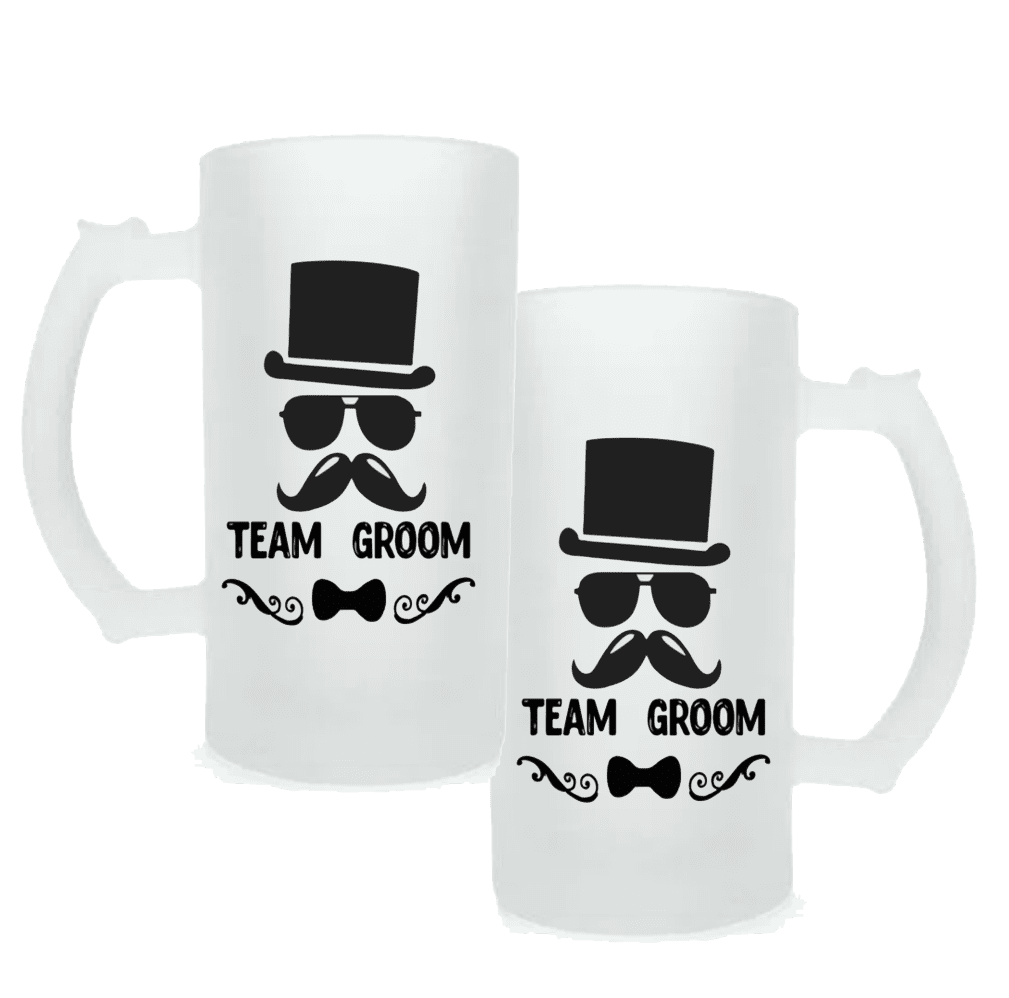 CANECA CHOPP 475ML JATEADA TEAM GROOM