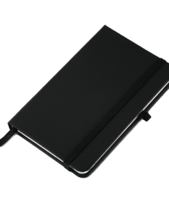 Caderno de Anotações Com Elástico e Capa Dura - 21x14x2cm