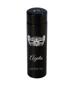 Alternative view of Garrafa Térmica Termômetro Digital Inox Personalizado 500ml 30