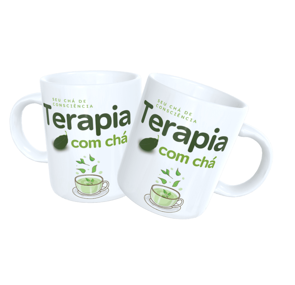 Caneca Personalizada Terapia com Chá - Imagem 2