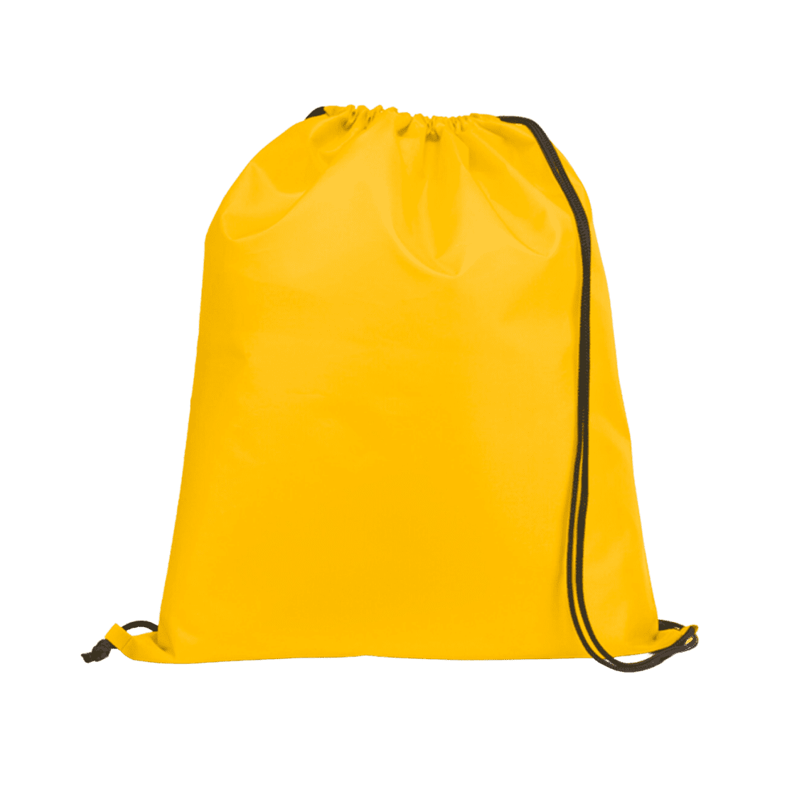 Mochila de Nylon na Cor Amarelo – Tamanho 35x40cm
